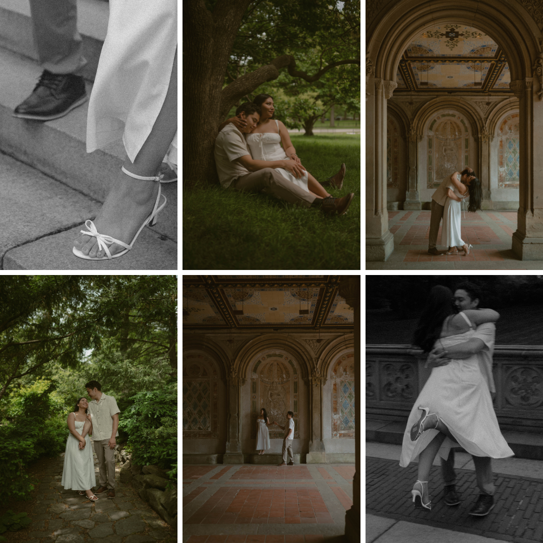 Central Park engagement session