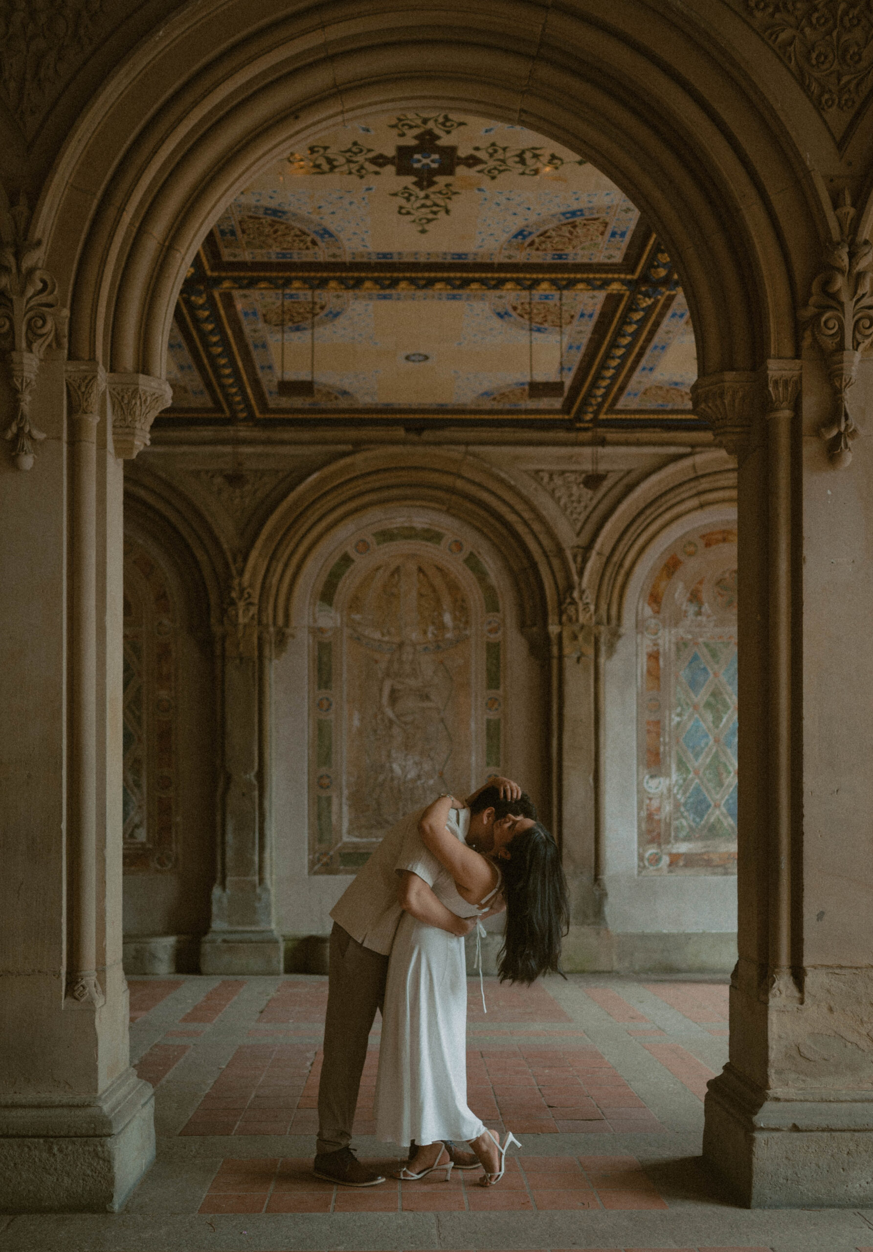 Central Park engagement session