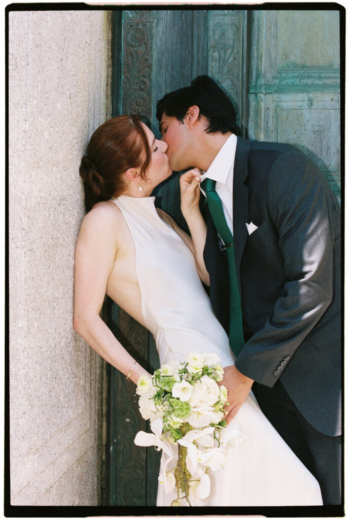 35mm film wedding photography in New York City